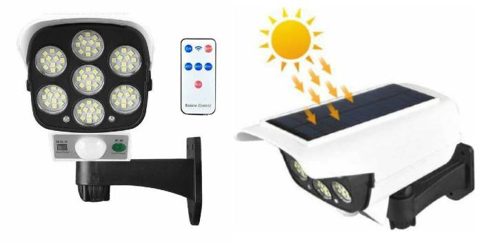 14,90€από 29,90€ (-50%) για μια Αδιάβροχη Ηλιακή Ψεύτικη Κάμερα Ασφαλείας με Φωτιστικό LED, Ανιχνευτή Κίνησης &amp;amp; Φωτοβολταϊκό Πάνελ - Solar Light &amp;amp; Security Dummy Camera, με παραλαβή από το κατάστημα Magic Hole στο Παγκράτι και με δυνατότητα πανελλαδικής αποστολής.