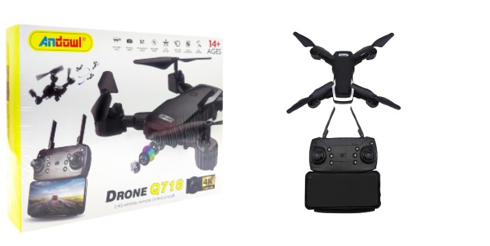 29,90€ από 49,90€ (-40%) για ένα Drone Andowl με Κάμερα 4K &amp;amp; Χειριστήριο, με παραλαβή από την Idea Hellas και δυνατότητα πανελλαδικής αποστολής στο χώρο σας.