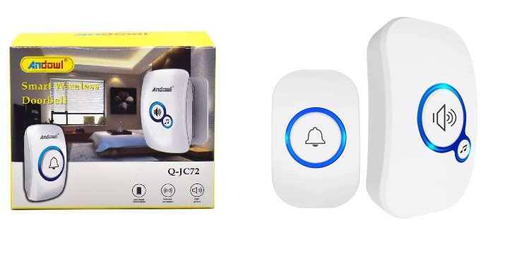 9,90€ για ένα Ασύρματο Κουδούνι Πόρτας, με παραλαβή από την Idea Hellas και δυνατότητα πανελλαδικής αποστολής στο χώρo σας.Κωδ: 230.5960