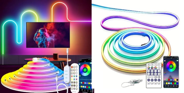 13,50€ για μία Ταινία LED Neon RGB+IC 5m USB Rixme με Τηλεχειριστήριο & App, με παραλαβή από την Idea Hellas και δυνατότητα πανελλαδικής αποστολής στο χώρo σας.Κωδ:230.21463X