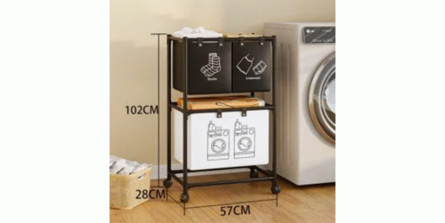 14,90€ για μία Τροχήλατη Μεταλλική Ραφιέρα Μπάνιου 2 Επιπέδων 57x28x97cm, με παραλαβή από την Idea Hellas και δυνατότητα πανελλαδικής αποστολής στο χώρo σας.Κωδ:.230.19850